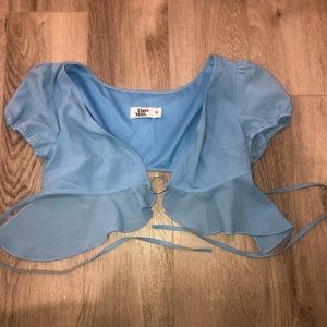 Baby doll crop top (TIGER MIST)